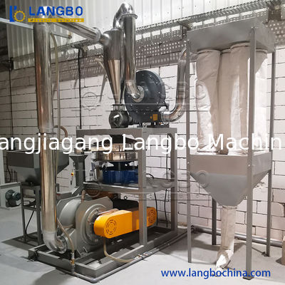 Broyeur de recyclage de granulés plastiques