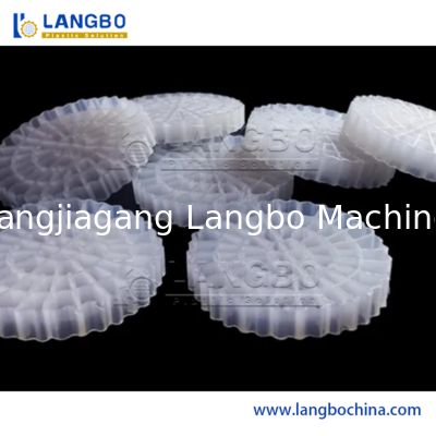 Ligne d'équipement de fabrication par extrusion de support de biofilm biochip Mbbr en plastique