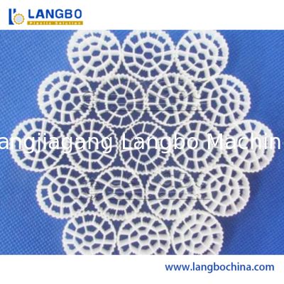 PE HDPE Mbbr Fabrication de machine d'extrusion de support de biofilm