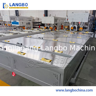 Machine de Belling de tuyau de PVC système interne de PLC de diamètre de tuyau de 16 - de 250mm