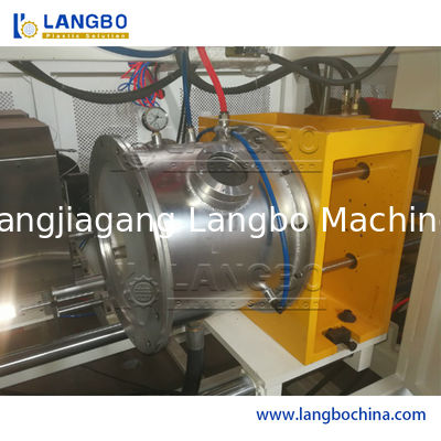 Petite machine à évaser les tuyaux en PVC pour 16-50 mm avec contrôle à écran tactile et extrudeuse à vis unique