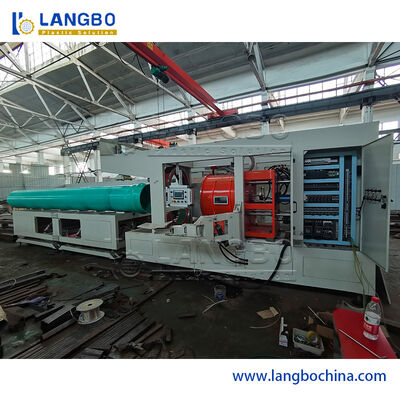 Prise en plastique 800kg/H de tuyau de PVC de tuyau de machine automatique de Belling