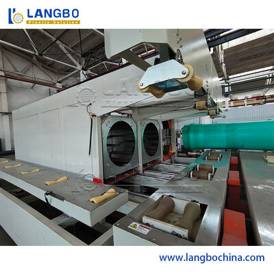 250 mm RU Plastique Pipe sonnerie machine entièrement automatique