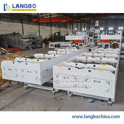 Machine automatique de prise de tuyaux en PVC