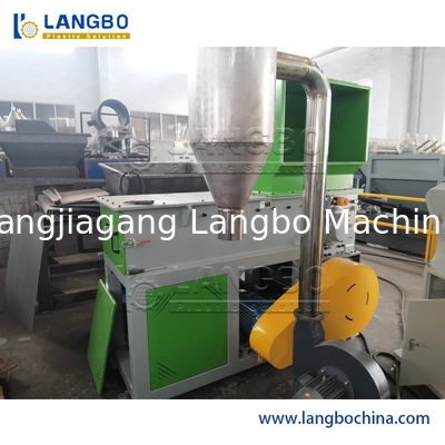 Broyeur déchiqueteur horizontal de déchets plastiques entièrement automatique, nouveau moteur, concassage de tuyaux en PVC, tuyaux ondulés en PE, machine de déchiquetage et de recyclage