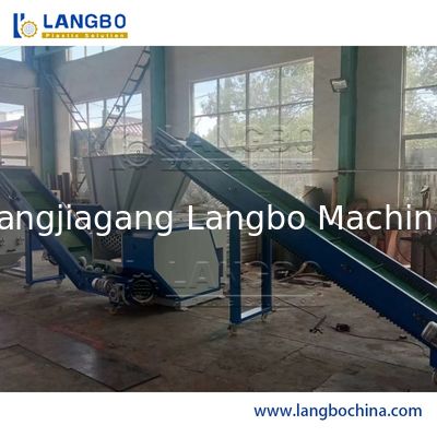 Broyeur de déchets (assiettes/pneus/bois/tuyaux en plastique)