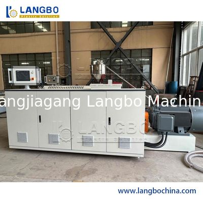 16-630 mm PVC CPVC UPVC / HDPE / LDPE / PE PP PPR tuyau de conduit / tuyau jumeau & extrudeuse à vis unique / machine de fabrication de plastique à extrusion pour l'approvisionnement en eau / gaz