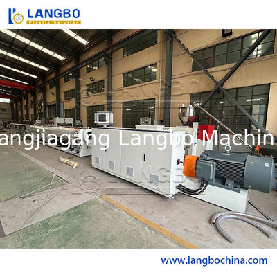 Machine d'extrusion pour tuyaux en plastique HDPE PE haute vitesse 16-1600mm pour la fabrication de tuyaux en plastique avec une grande efficacité