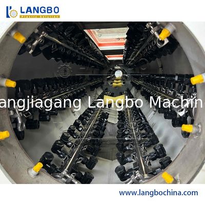 Ligne de production d'extrusion de tuyaux PE, extrudeuse plastique co-extrusion