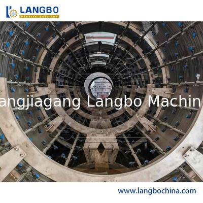 Machine d'extrusion pour tuyaux en plastique HDPE PE haute vitesse 16-1600mm pour la fabrication de tuyaux en plastique avec une grande efficacité