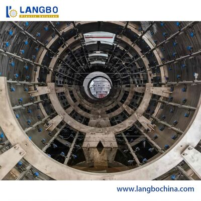 Le PE en plastique à haute production pp sifflent la ligne d'extrusion