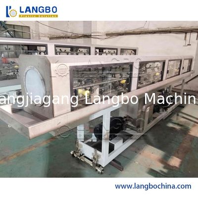 Machine d'extrusion pour tuyaux en plastique HDPE PE haute vitesse 16-1600mm pour la fabrication de tuyaux en plastique avec une grande efficacité