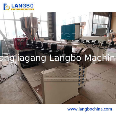 Machine de réutilisation en plastique d'extrudeuse d'approbation d'OIN, machine simple d'extrudeuse de pe