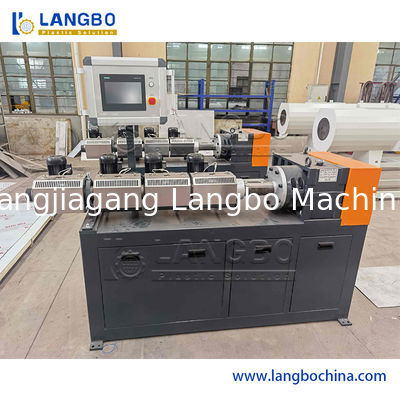 Capacité élevée de la boudineuse à vis de tuyau de PE seule 210KW 75/38