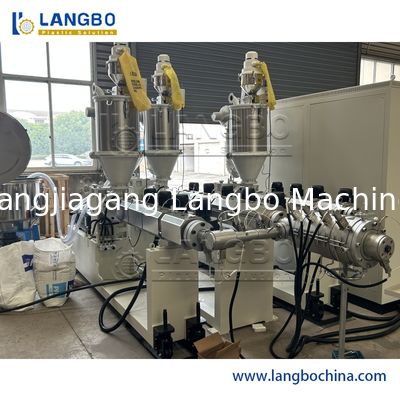 Chaîne de production de tuyau de Ppr d'extrusion du pe Co 350kgs/tube multi couche de H