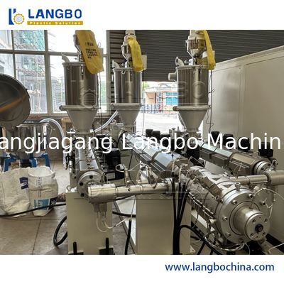 Ligne multicouche d'extrusion de tuyau de Ppr 16mm - 63mm 180kg/PLC de H Siemens