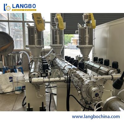 Machine de fabrication de tubes PPR à extrusion automatique à économie d'énergie de 16-63 mm