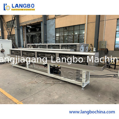 Ligne d'extrusion de tuyaux PPR avec co-extrusion 3 couches, contrôle SIEMENS PLC pour tuyaux de 20-110mm