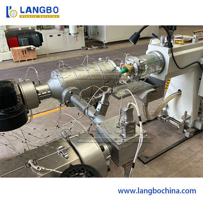 Ligne d'extrusion de tuyaux PPR avec co-extrusion 3 couches, contrôle  PLC pour tuyaux de 20-110mm