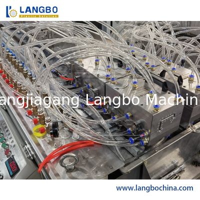 Ligne à haute production capacité d'extrusion de profil de PVC de la taille 250KG/H de profil de 300MM