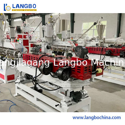 Plastique HDPE PE PVC PP double paroi unique ondulée Dwc tuyau tubes tuyau extrusion production fabrication de fabrication machine