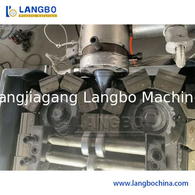 Machine d'extrusion de tuyau ondulé en fibre de PVC souple plastique