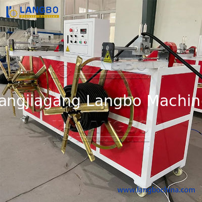 Plastique HDPE PE PVC PP double paroi unique ondulée Dwc tuyau tubes tuyau extrusion production fabrication de fabrication machine