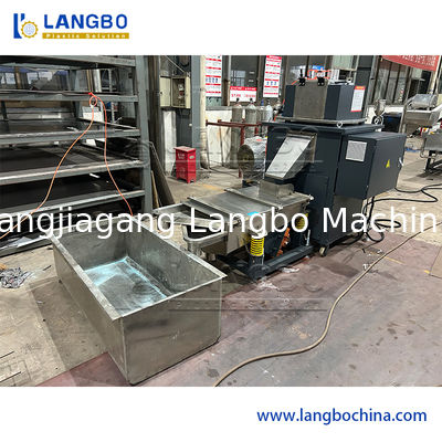 Plastique simple de boudineuse à vis réutilisant la machine 150kg de granulatoire/capacité de H