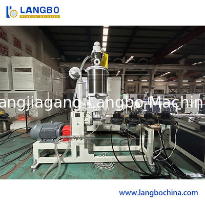 Ligne de production d'extrusion de bandes de prix en plastique Extrudeuse de profilés PVC Machine de fabrication de supports d'étiquettes de prix en PVC