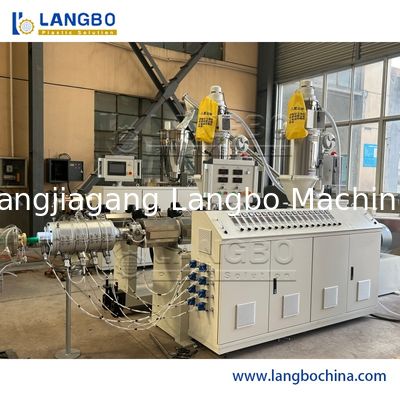 Ligne d'extrusion de tuyaux PPR de 63 à 150 mm et système de fabrication de tuyaux PPR rentable