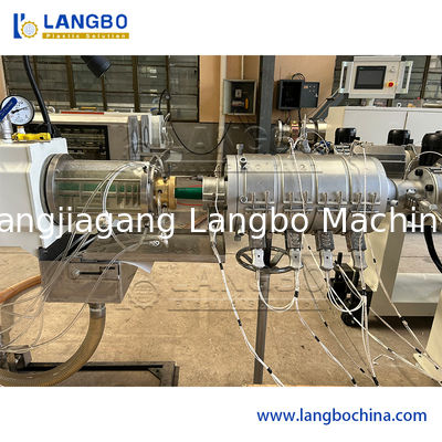 Ligne en plastique diamètre d'extrusion de tuyau de PPR de vis de double d'inverseur d'ABB divers