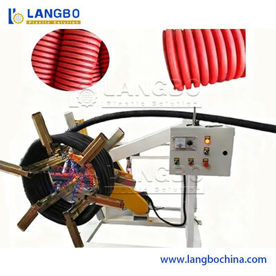 Ligne entièrement automatisée de tuyaux ondulés pour une production plus rapide de conduits électriques