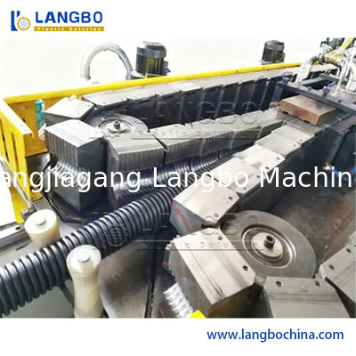 16mm-63mm PE PP PA Single Wall Corrugated Pipe Machine