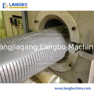 Machine de fente de tuyaux en plastique Machine de fente de tuyaux en PVC Machine de perforation de tuyaux en PVC PE Machine de fabrication de tuyaux Machine/groupeuse/groupeuse