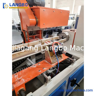 Machine de fente automatique de tuyaux pour PVC en plastique PE PP Machine de rainure de tuyaux avec contrôle PLC Machine de perforation de tuyaux d'eau en PVC