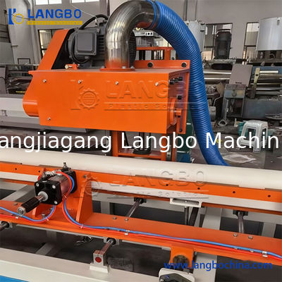 Fully Automatic PVC Pipe Production Machine with PVC Pipe Slotting Grooving Machine