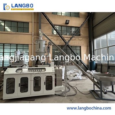 Ligne 100 d'extrusion de profil de la CE WPC - capacité de production 150KG/H élevée