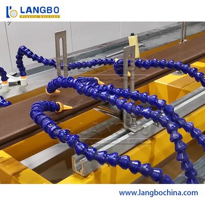 Ligne conception d'extrusion de profil de PVC/WPC de vis de double de moteur de Siemens