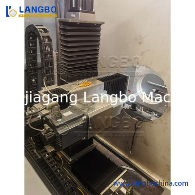 Machine de filetage automatique de tuyaux en plastique HDPE en PVC PPR