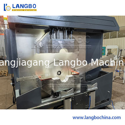 Machine de découpe de fils de tuyaux en PVC avec système de commande CNC/PLC de 16 à 160 mm de portée et centralisation automatique pour tuyaux en plastique