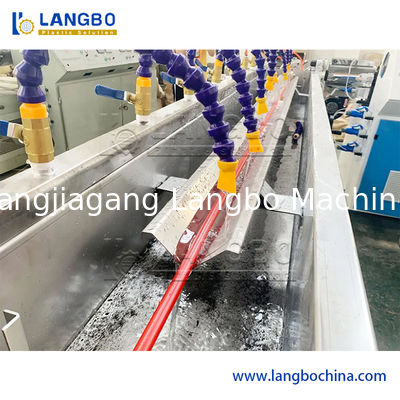 Machine/tuyau renforcé en fibre tressée PVC/machine à fabriquer des tuyaux de jardin en PVC