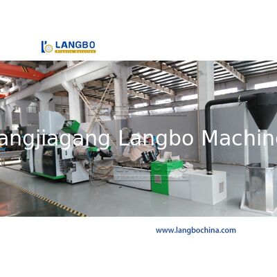 Machine de granulation à anneau d'eau pour déchets plastiques PE PP ABS