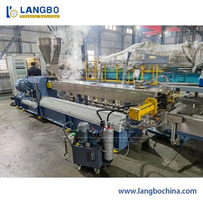 alimentation supérieure actionnée semi automatique en plastique de machine de la pelletisation 150kg/H