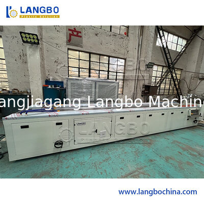 Prix d'usine 55/110 extrudeuse à double vis conique ligne d'extrusion de câbles en PVC avec taille de profil 1180 mm et puissance du moteur 22 kW