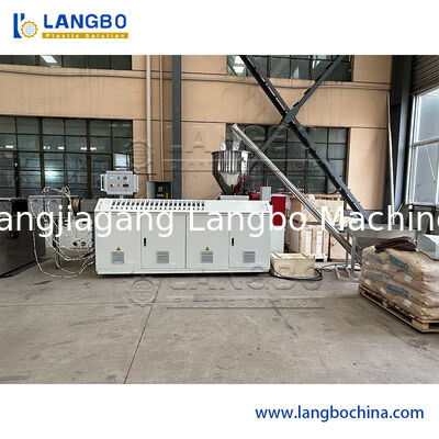 Machine de fabrication de l'extrudeuse de profilés en PVC PP HDPE Mpp PE PPR UPVC