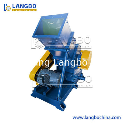 Déchets de PVC/PP/PE/pet film sac/feuille/profil/bouteille/baril fil de câble métallique industriel petite/mini machine de concassage de plastique