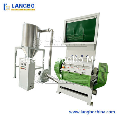 Broyeur de barils/tuyaux/palettes en PVC pour animaux de compagnie, machine à broyer les bouteilles en plastique usagées