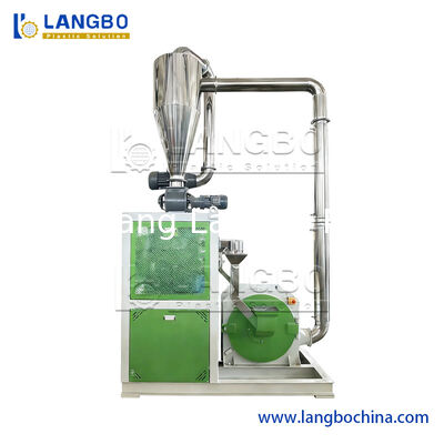 Fabrication de poudre de PVC/PE par le broyeur de plastique Broyage/pulvérisateur/broyeuse/écrou de flocons Granules PE PP puces ABS granulés Broyeuse