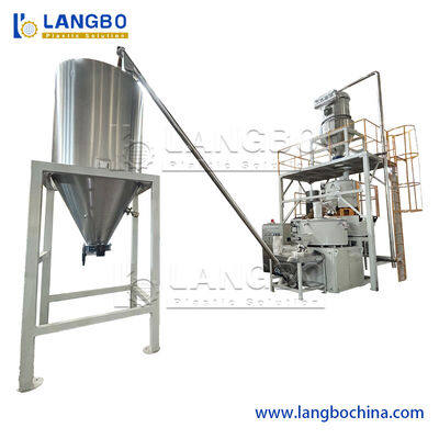 Équipement de mélange horizontal/vertical, unité de mélange à haute vitesse, mélangeur de plastique en poudre, machine de mélange de formule PVC, machine de mélange à chaud et à froid