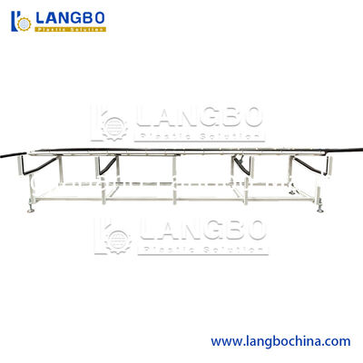 Pipe en PE de grand diamètre creuse à double paroi extrudeuse à vis unique Extrusion Machine de fabrication de ligne de production de plastique